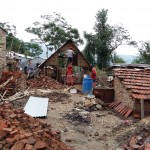 Credit: Colorado University: damaged homes at project area - July 2015